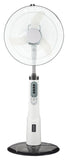 VAR-16100 16"Rechargeable Battery Oscillating Pedestal Adjustable Fan Stand - KobeUSA