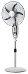 VAR-16210 16” RECHARGEABLE BATTERY OSCILLATING PEDESTAL ADJUSTABLE FAN STAND - KobeUSA