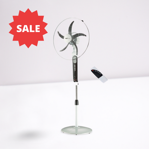 VAR-16305 - 18'' RECHARGABLE FAN remote control 5 speed - KobeUSA