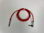 EXT-11100 Audio Cable 3.5mm to 3.5mm Red TPE - KobeUSA