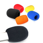 MIC-10200 10201 Pack of Black or 5 Colors Microphone Wind Screen of Foam - KobeUSA