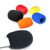 MIC-10200 10201 Pack of Black or 5 Colors Microphone Wind Screen of Foam - KobeUSA