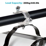 STD-10211 Aluminium Truss O-Clamp Pro Medium Duty Load 440.92lb 200kg 50mm - KobeUSA